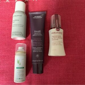 New 💥 Aveda, Keranique, Living Proof, Klorane Hair Products Unopened